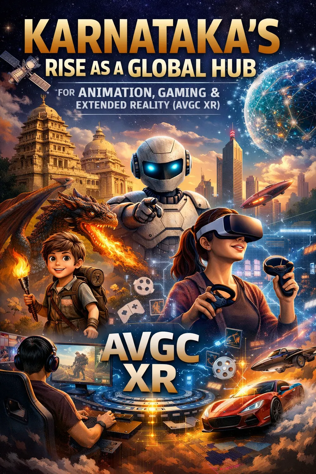 Beyond Code: Karnataka’s Rise as a Global Hub for Animation Gaming & Extended Reality (AVGC XR)