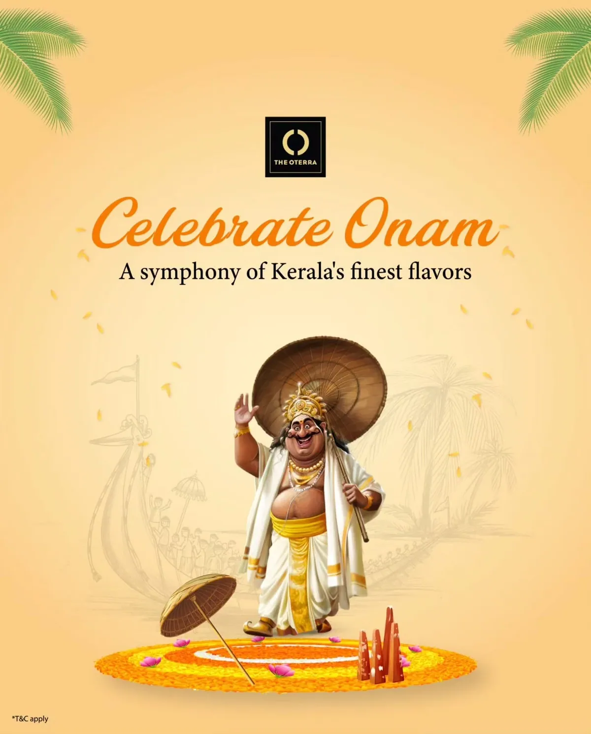 Celebrate the Spirit of Onam with a Grand Traditional Sadhya at the Oterra Bengaluru