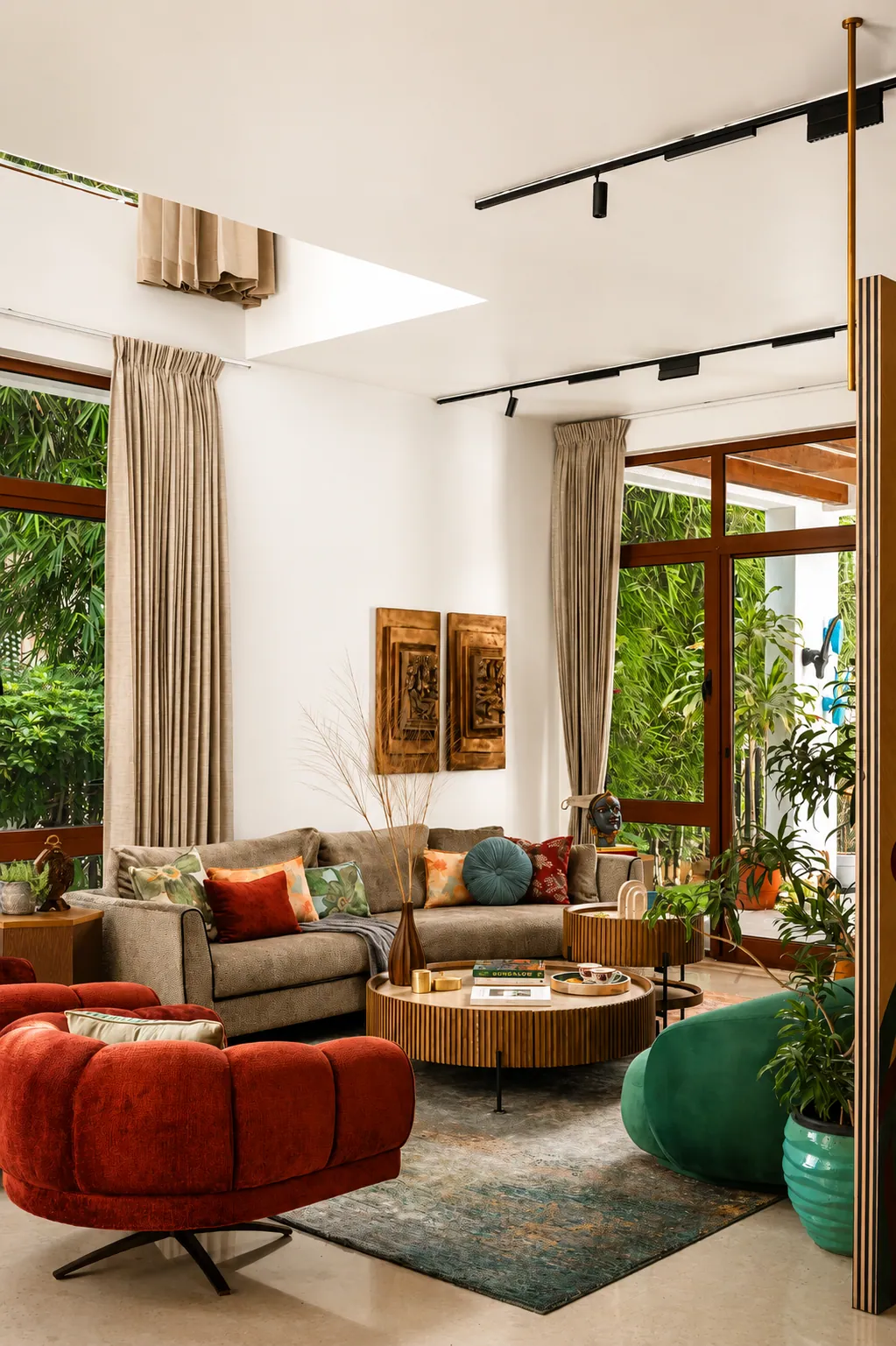 Handcrafted Modernism Defines This Bengaluru Family Residence