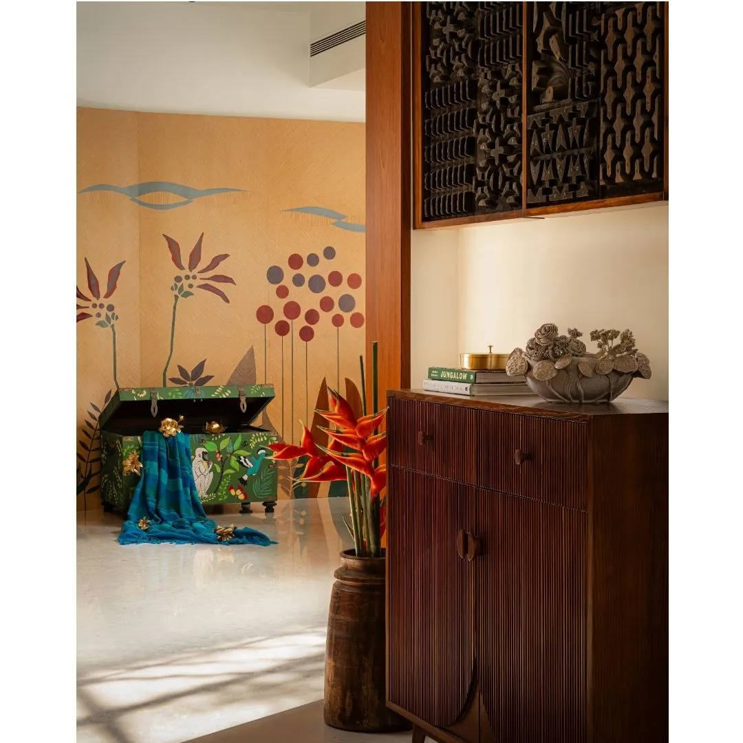 Handcrafted Modernism Defines This Bengaluru Family Residence