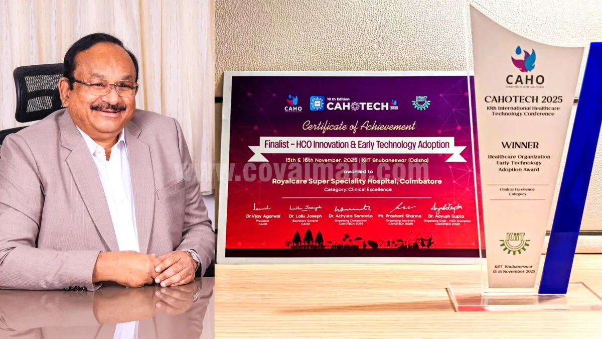 Royal Care Hospital Clinches the Prestigious CAHO TECH Award 2025: A Milestone in Tech-Driven Healthcare Excellence