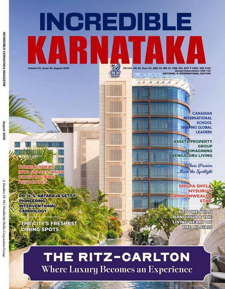 Incredible Karnataka, August 2026 cover